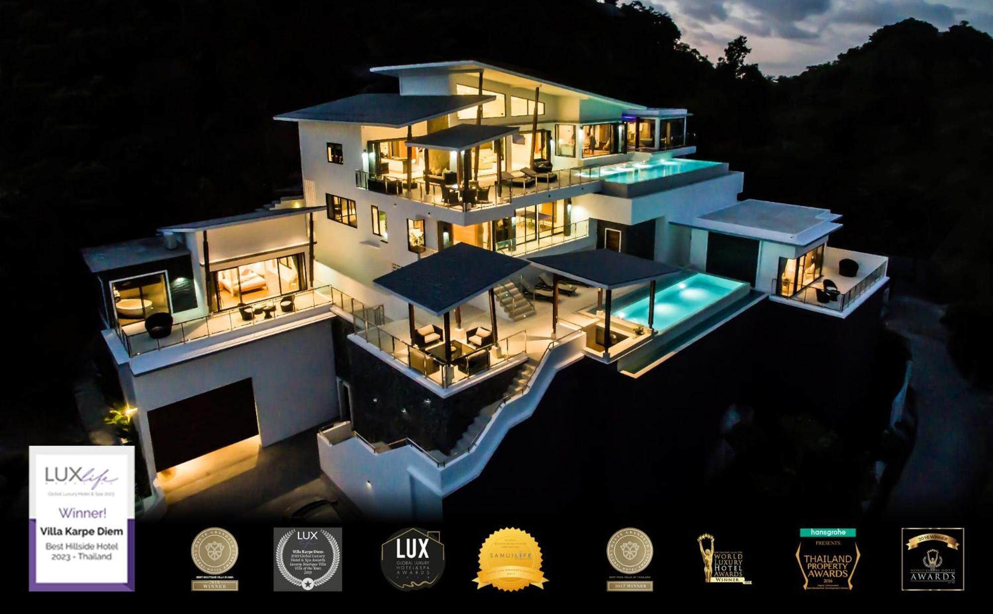 Karpe Diem Villa - Twin Infinity Pools Chaweng  Exteriér fotografie