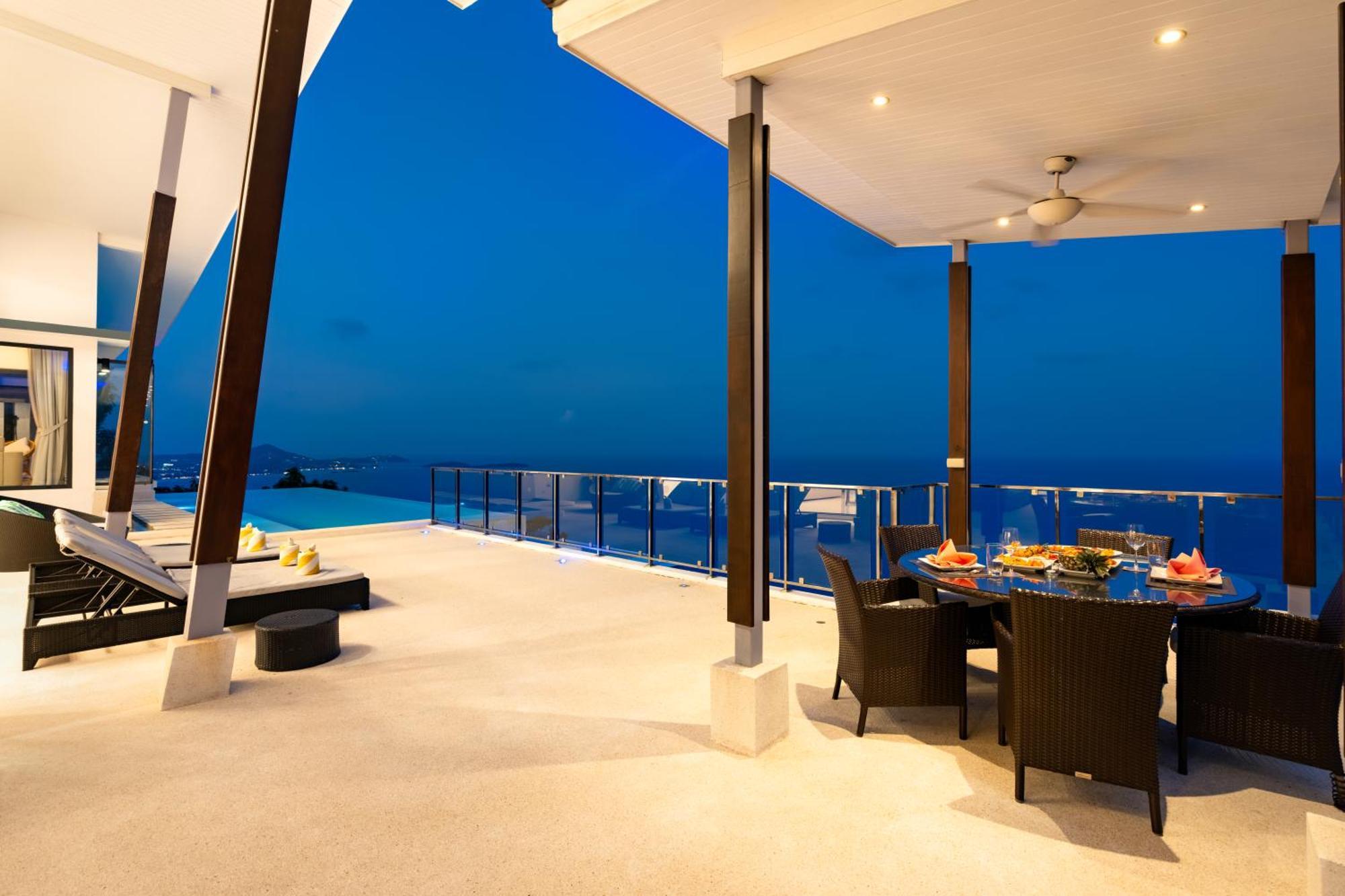 Karpe Diem Villa - Twin Infinity Pools Chaweng  Exteriér fotografie