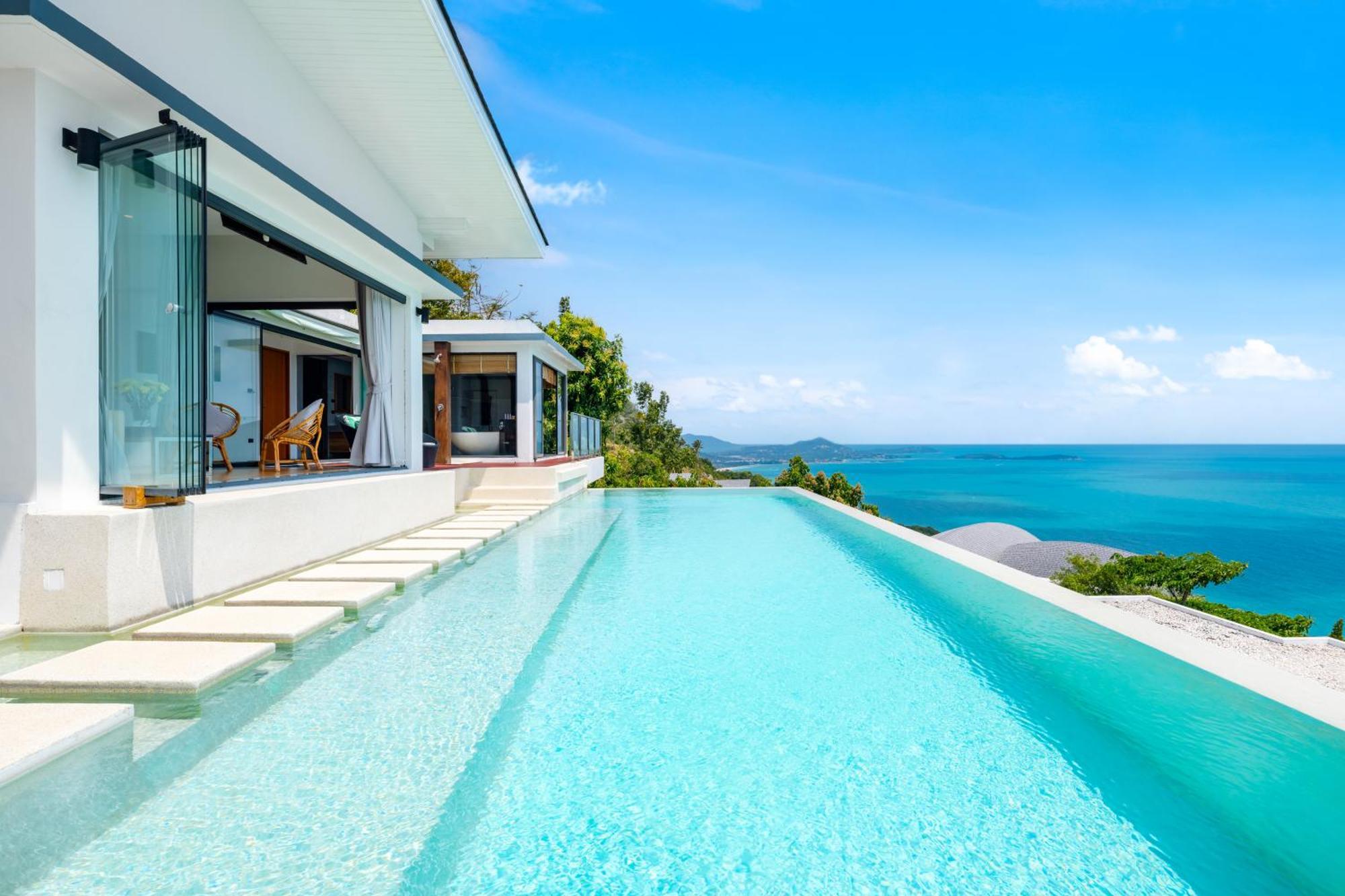 Karpe Diem Villa - Twin Infinity Pools Chaweng  Exteriér fotografie