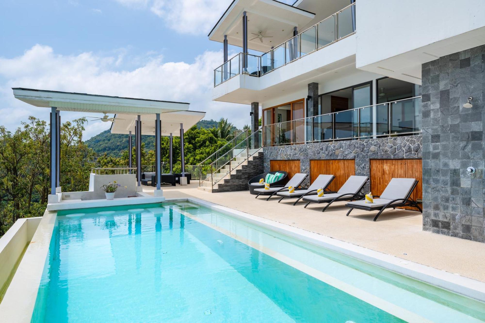 Karpe Diem Villa - Twin Infinity Pools Chaweng  Exteriér fotografie