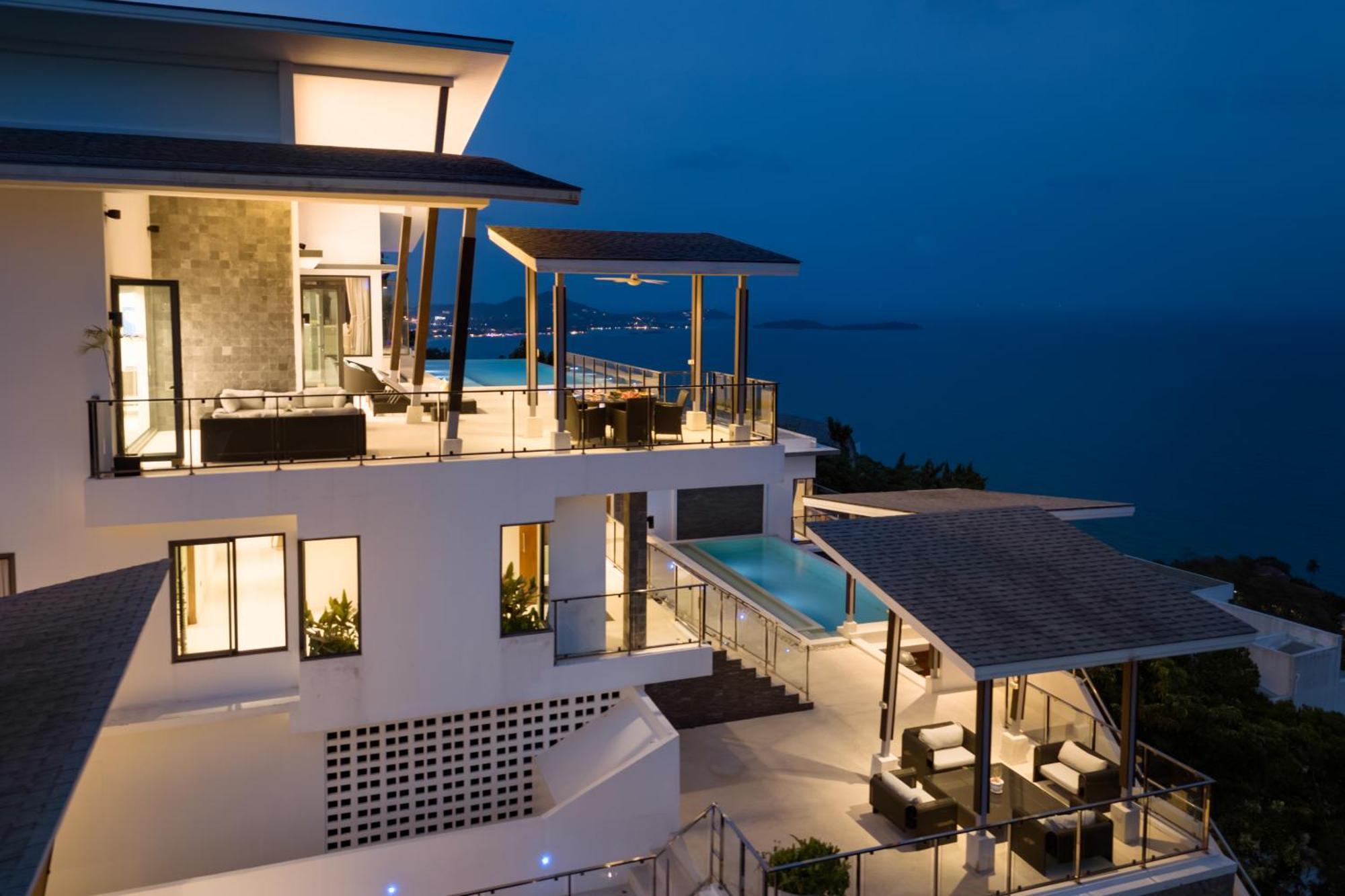 Karpe Diem Villa - Twin Infinity Pools Chaweng  Exteriér fotografie