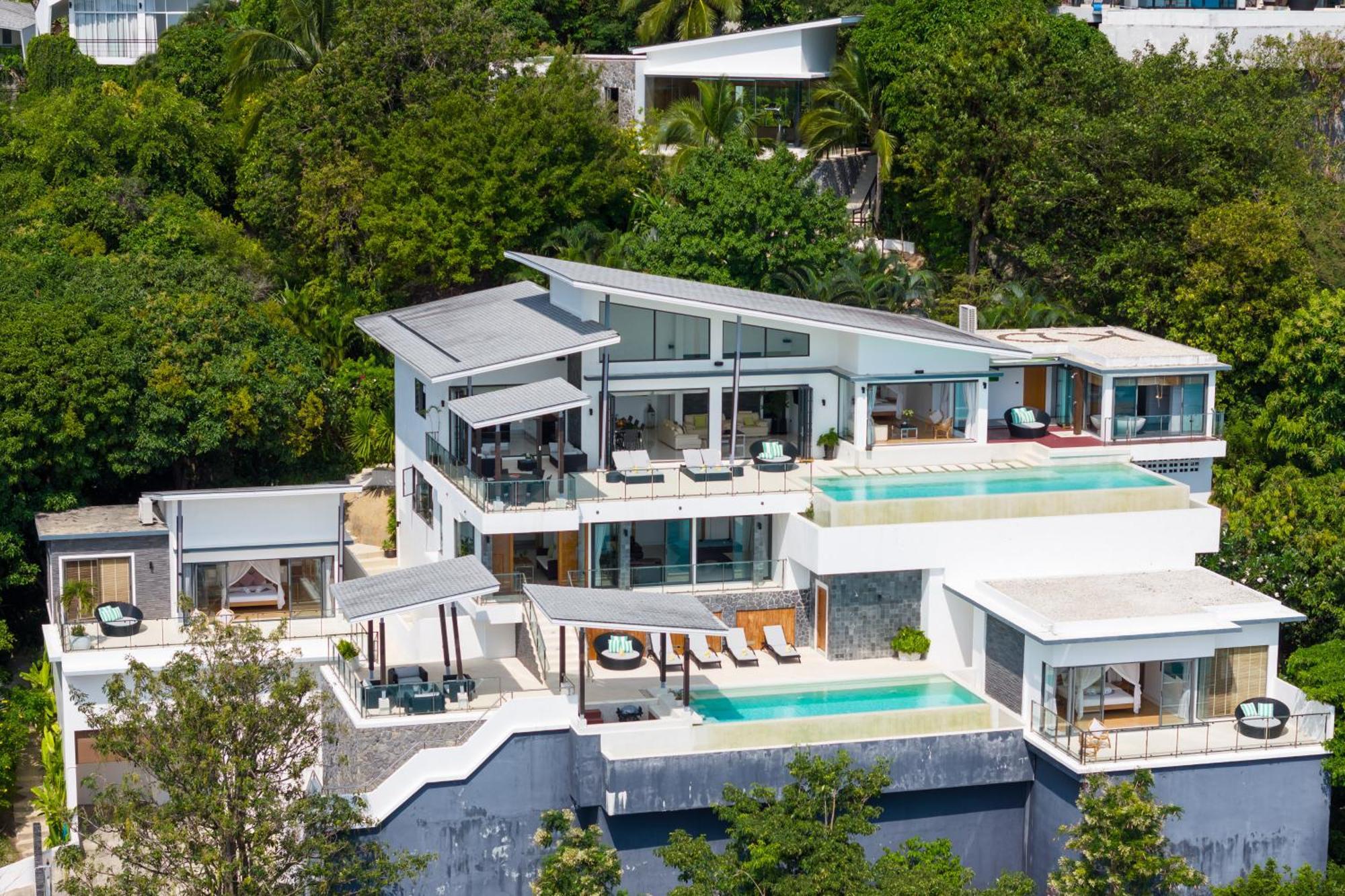 Karpe Diem Villa - Twin Infinity Pools Chaweng  Exteriér fotografie