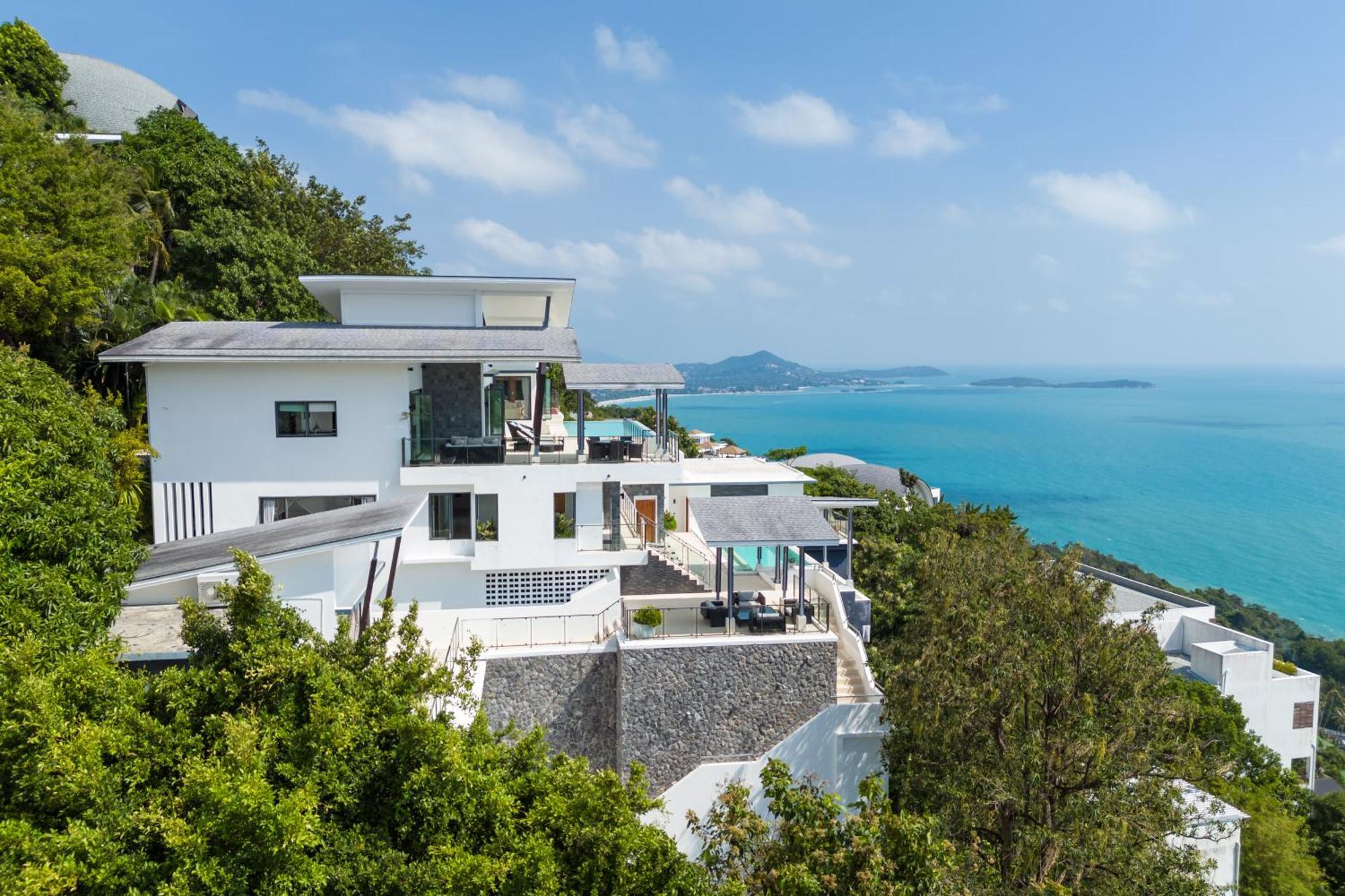Karpe Diem Villa - Twin Infinity Pools Chaweng  Exteriér fotografie