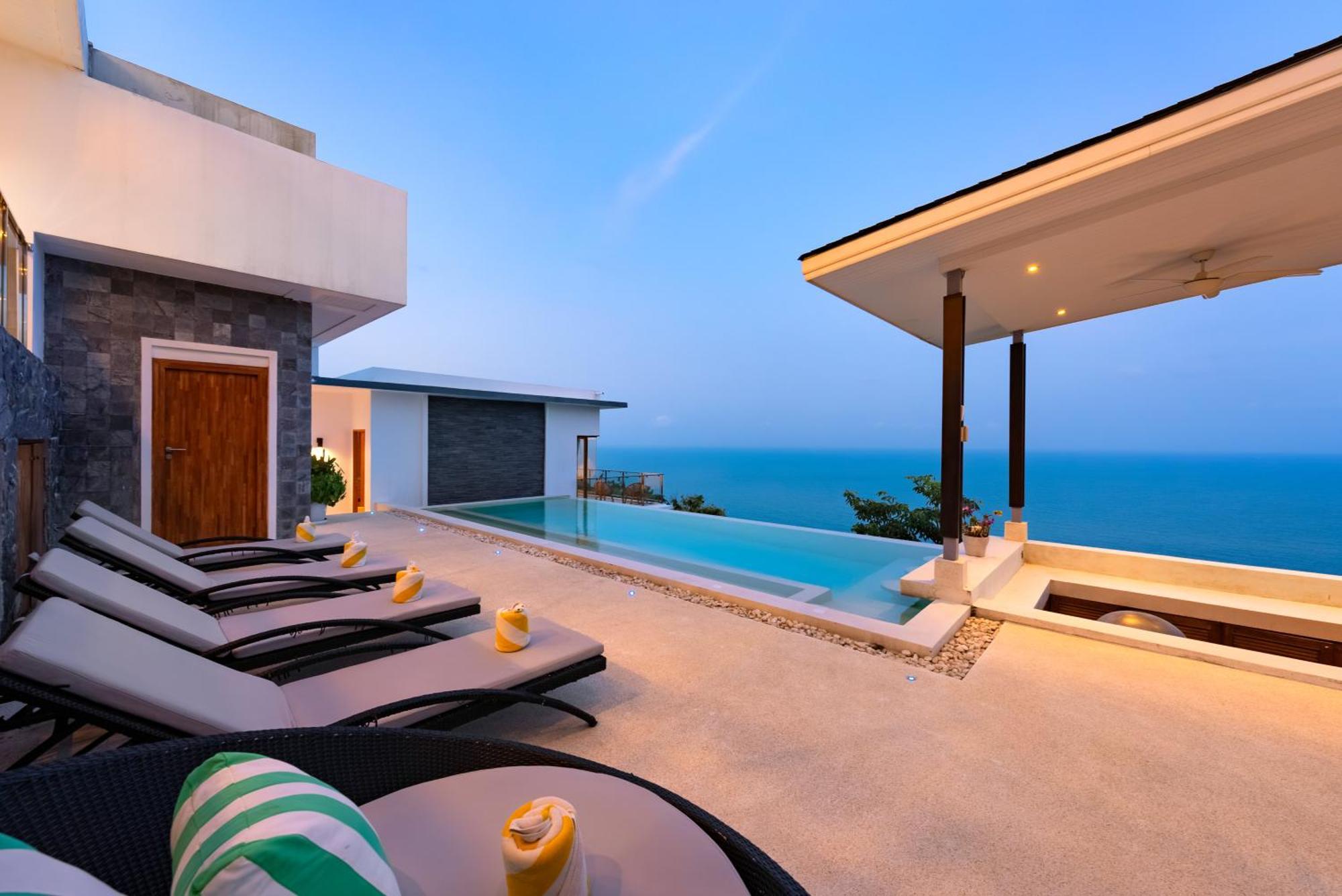 Karpe Diem Villa - Twin Infinity Pools Chaweng  Exteriér fotografie