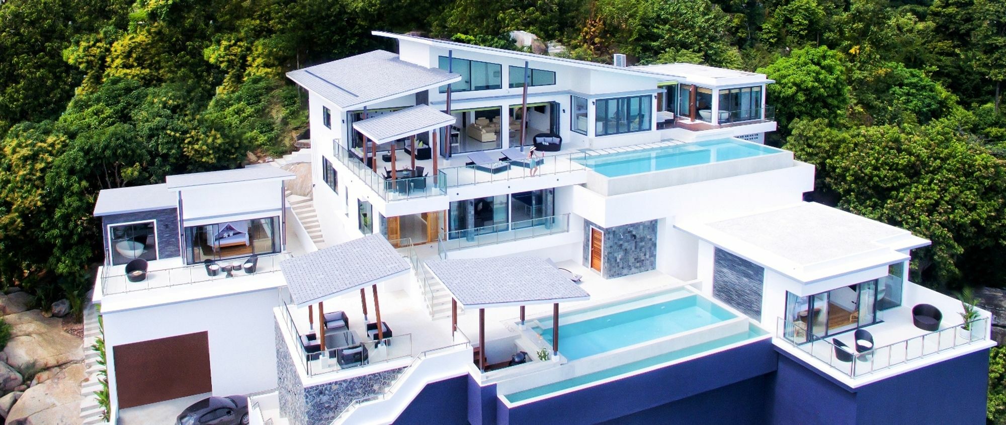 Karpe Diem Villa - Twin Infinity Pools Chaweng  Exteriér fotografie